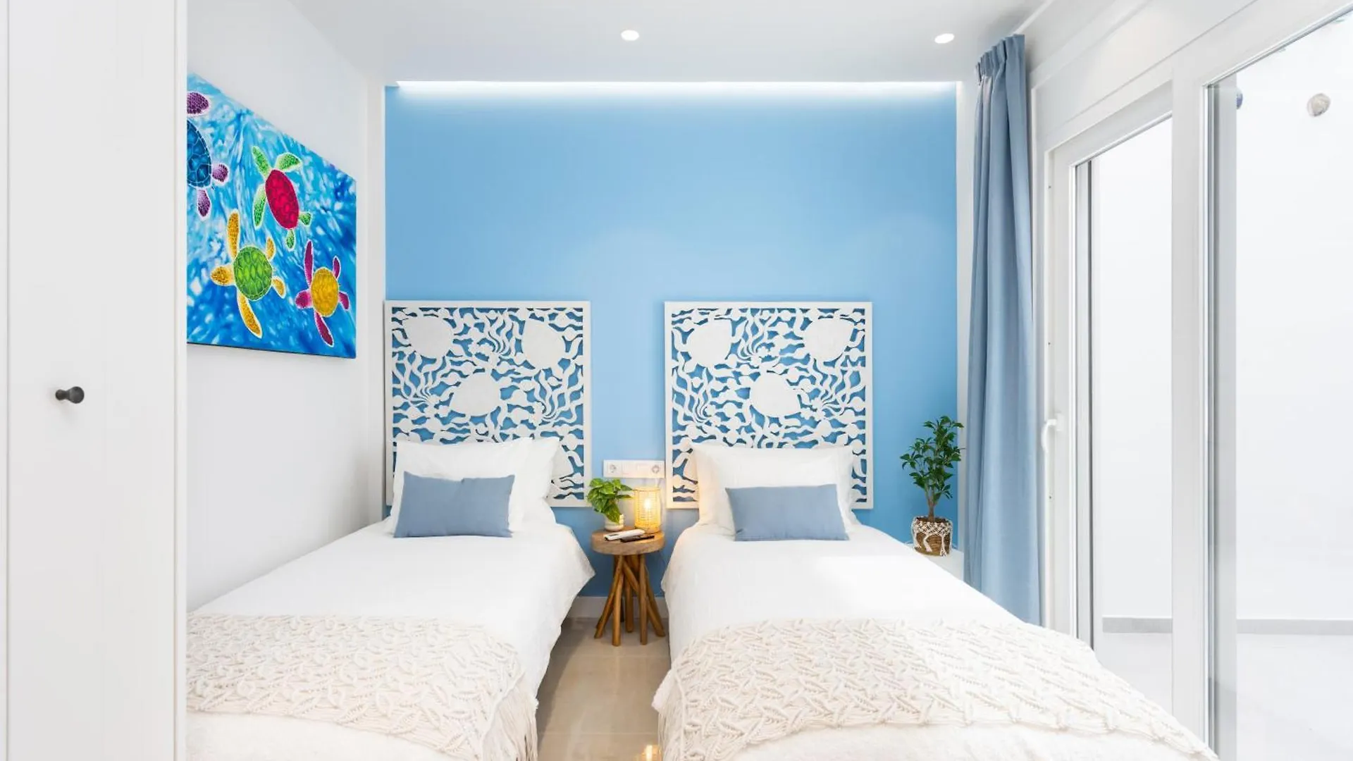 푸에르토 드 라 크루즈 La Tortuga Azul B 아파트