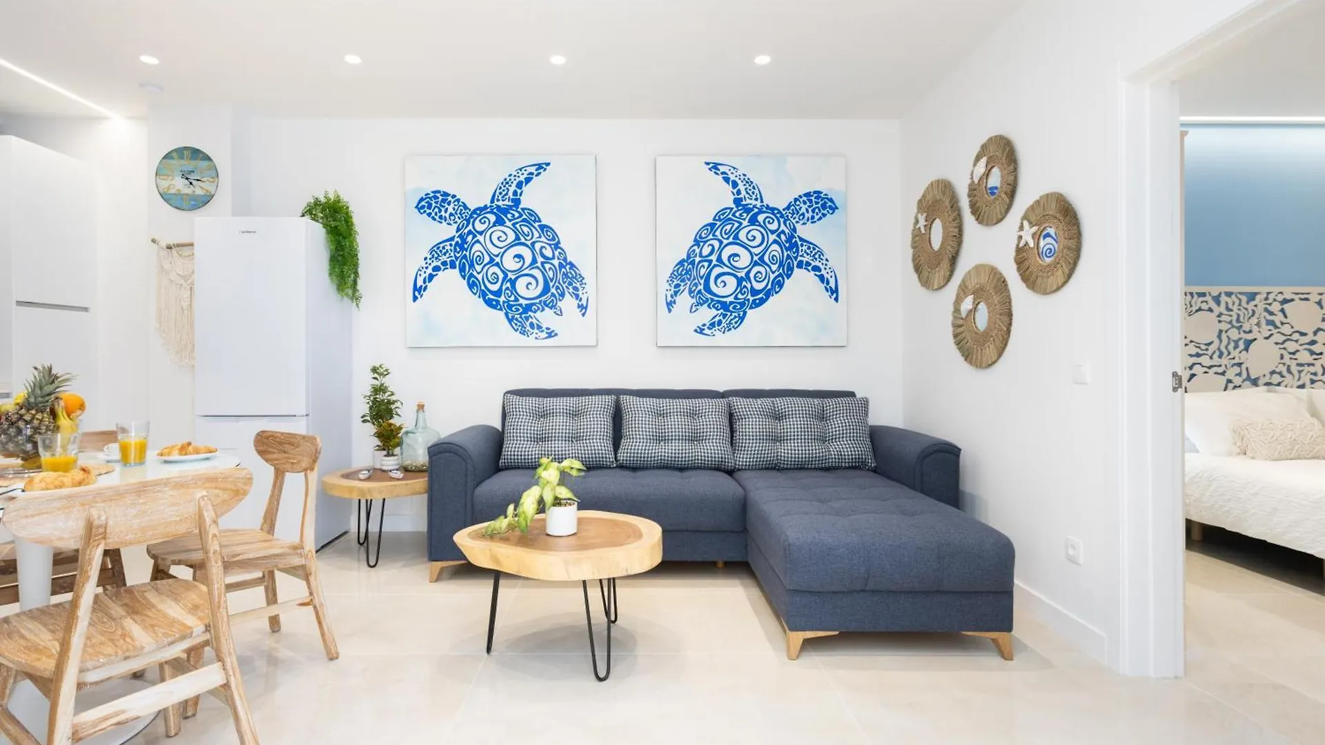 푸에르토 드 라 크루즈 La Tortuga Azul B 아파트 스페인