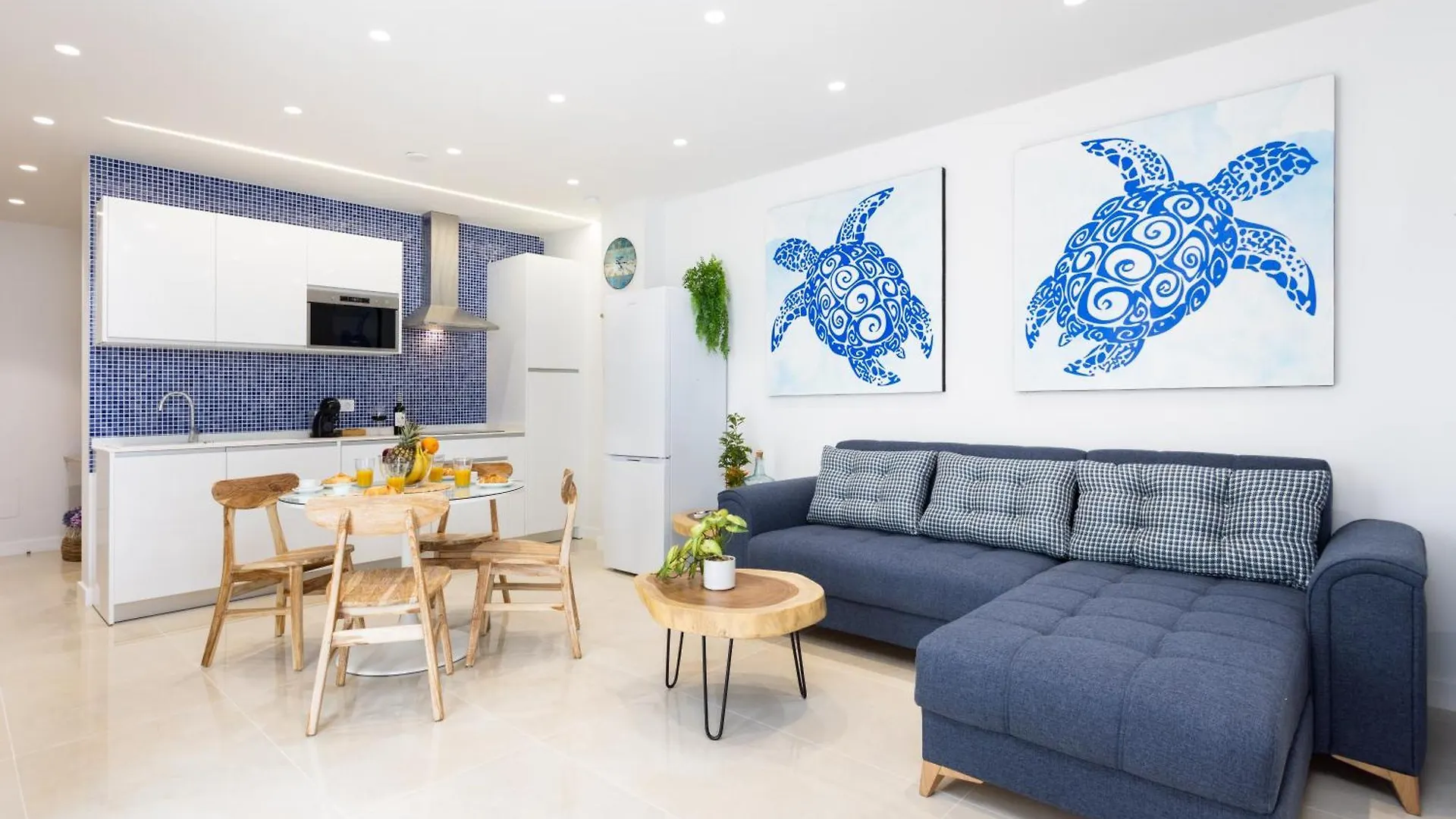 푸에르토 드 라 크루즈 La Tortuga Azul B 아파트